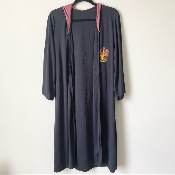 Harry Potter Gryffindor wizard robe black maroon L - Picture 2 of 11